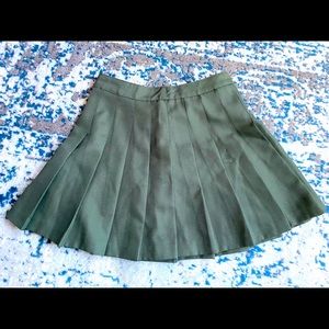 dark green skirt from urban
